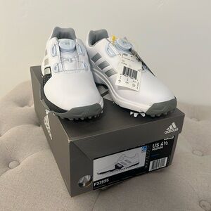 NWT Boys Adidas Golf Shoes